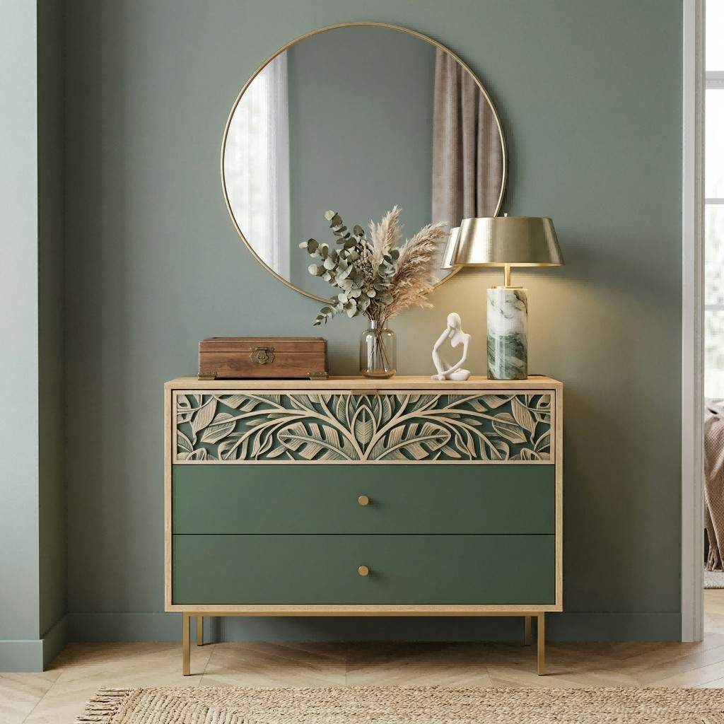 Tulumora 3 Drawer Cabinet